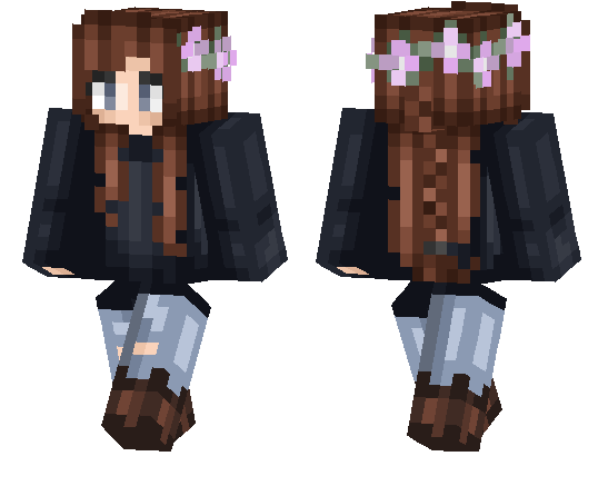 Brunette Girl Skin Best Mods Textures And Maps For Minecraft Pe