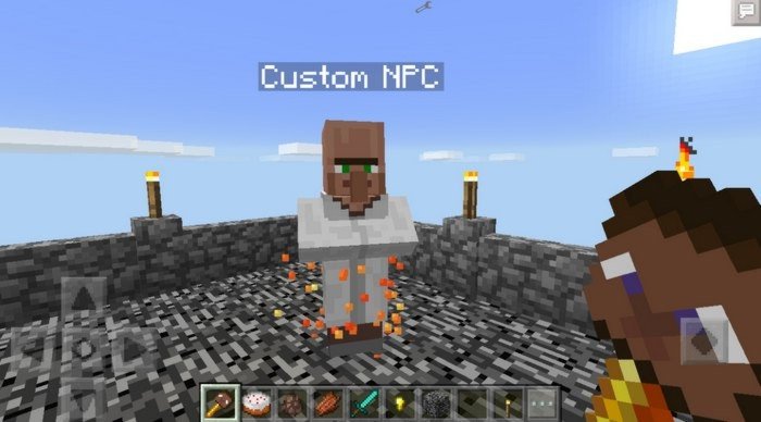 Custom Npc S Mod For Minecraft Pe 0 16 0