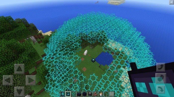 Force Field mod for Minecraft PE 0.16.0