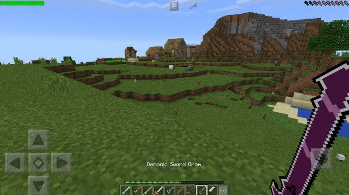 More Swords mod for Minecraft PE 0.16.0