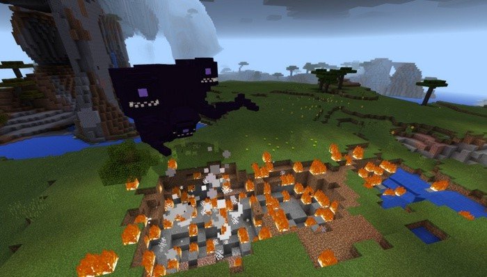 New Boss - Wither Storm Addon For Minecraft PE 1.20.15, 1.19.83