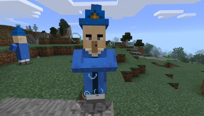 Wizards mod for Minecraft PE 1.0.4