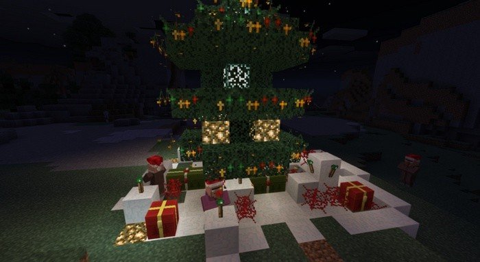 Holiday texture pack for Minecraft PE 1.0.0