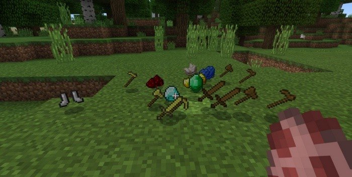 Mines And Explosive Blocks Addon (1.20, 1.19) - MCPE/Bedrock Mod