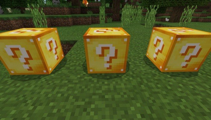 Lucky Block addon for Minecraft PE 1.20.41