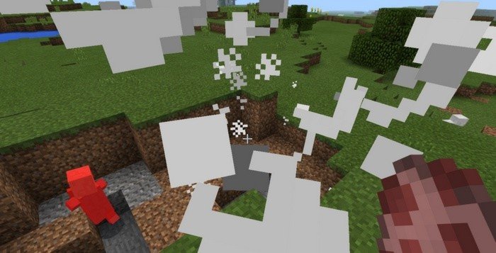 15 Lucky Blocks mod for Minecraft PE 1.19.50