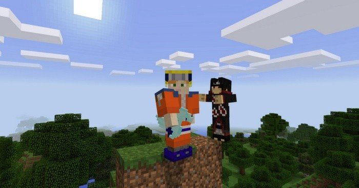 naruto mod minecraft pe