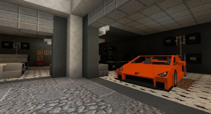 Sports Car mod for Minecraft PE 1.0.5