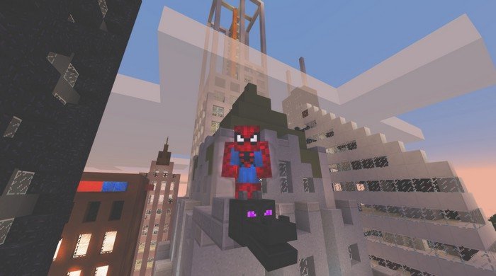 Marvel Superheroes mod for Minecraft PE 1.0.4