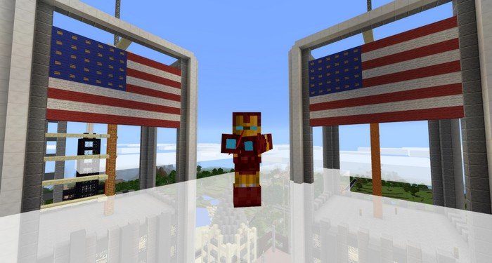 iron man addon for minecraft pe