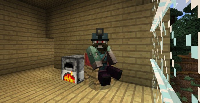 A few Chairs mod for Minecraft PE 1.0.3