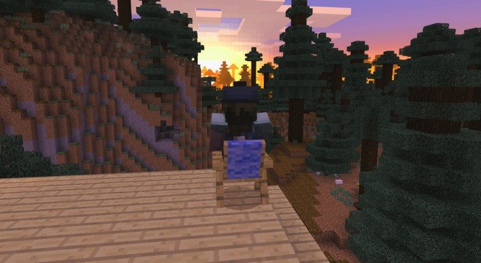 A few Chairs mod for Minecraft PE 1.0.3