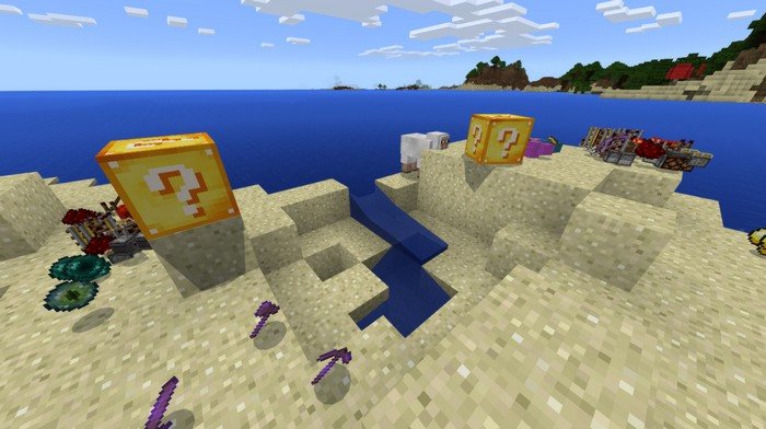 Herobrine Lucky Block for 1.8.9 -> 1.19.2 (Addons,not mod