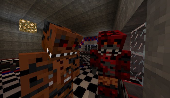 Five Nights at Freddy's addon for Minecraft PE 1.1.2