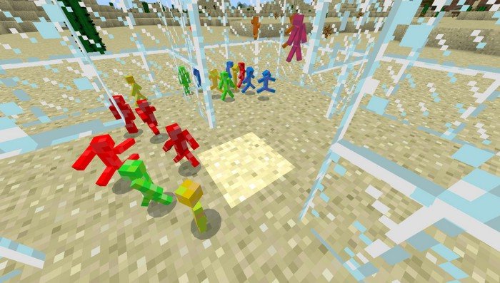 Toy soldiers mod for Minecraft PE 1.5