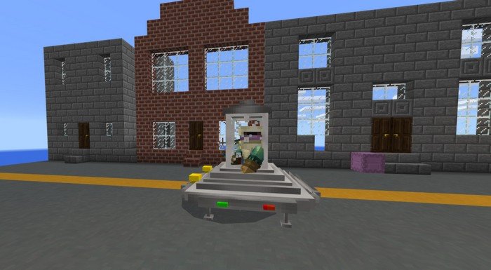 UFO mod for Minecraft PE 1.0.7