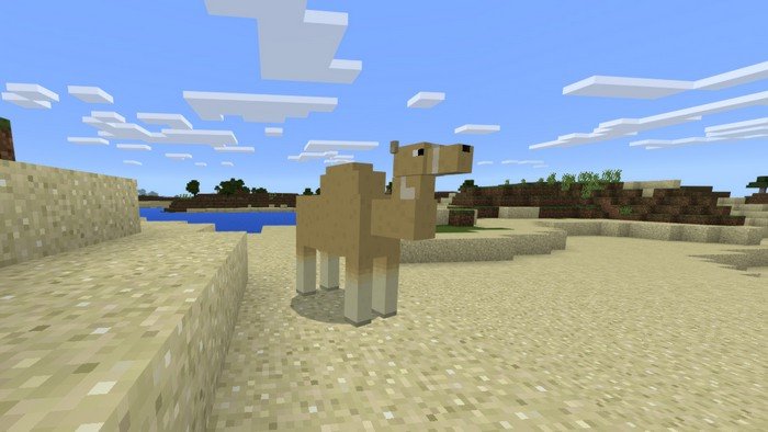 Camel mod for Minecraft PE 1.0.8