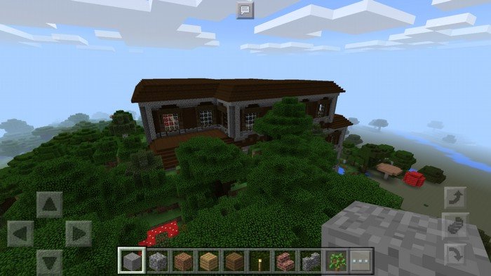 Woodland Mansion seed for Minecraft PE