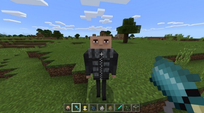 Minions mod for Minecraft PE 1.0.9