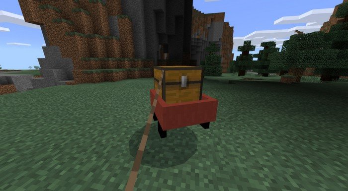 Portable Chest mod for Minecraft PE 1.1.0