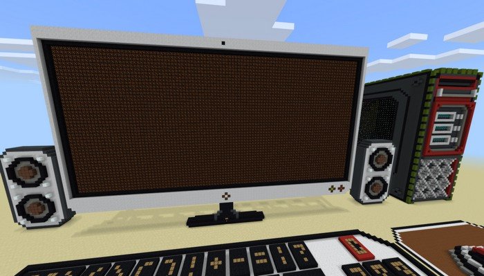 Working Computer map for Minecraft PE 1.1.2