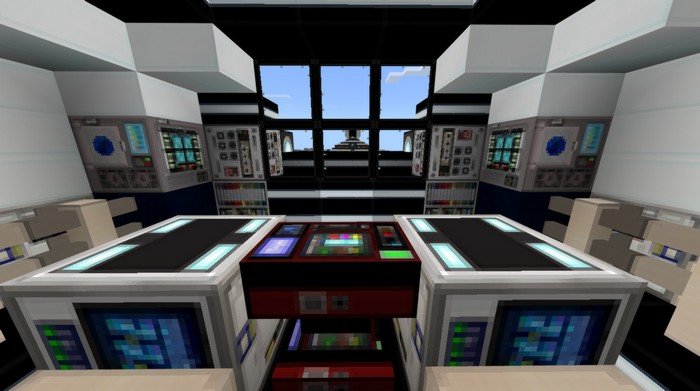 Star Trek ships map for Minecraft PE 1.1.3