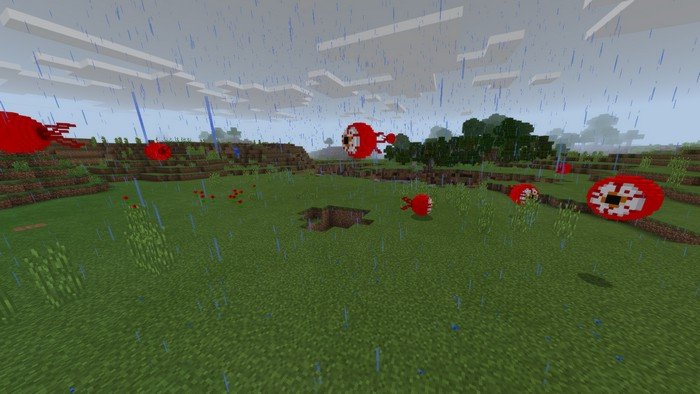 Storm Wither boss mod for Minecraft PE 1.0.9