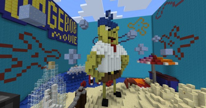 SpongeBob map for Minecraft PE 1.1.5