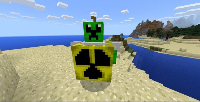 Nuke mod for Minecraft PE 1.2.0