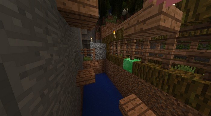 Run or dead map for Minecraft PE 1.2.6