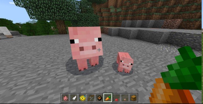 Pig Companion mod for Minecraft PE 1.2.0