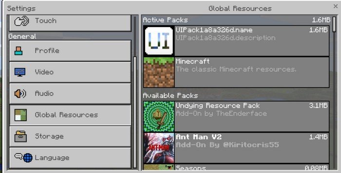 PC GUI Pack for Minecraft PE, Texture Packs For Minecraft PE - MCPE Box