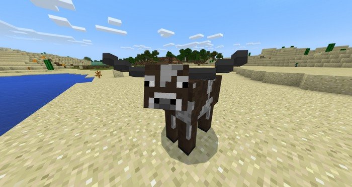 Detailed mobs mod for Minecraft PE 1.2.8