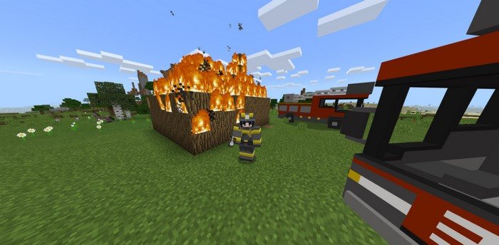 Firefighter Mod For Minecraft PE 1 2 8 Firefighter Mod For Minecraft PE 1 2 8