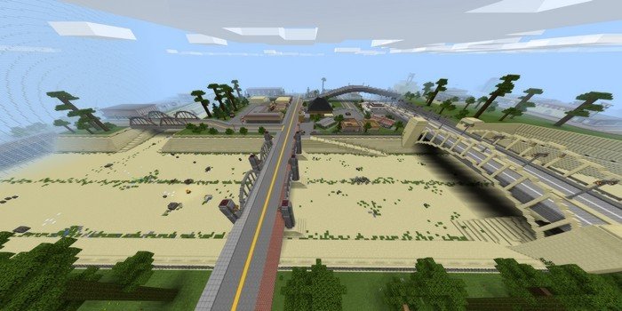 GTA: SA hunger games map for MCPE 1.2.8