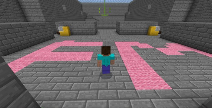 Splatoon wars in Minecraft PE