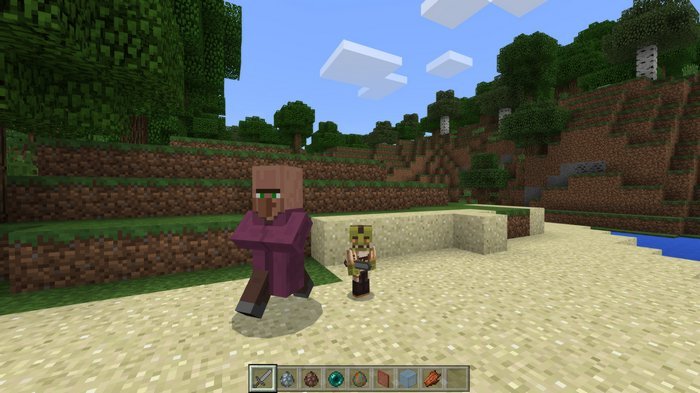 Minecraft PE Baby Mod Download 1.20 / Baby Mod For Minecraft