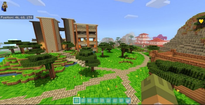 Fortinite minigame map for Minecraft PE 1.2.11