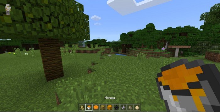 Bee and Honey mod for Minecraft PE 1.2.13