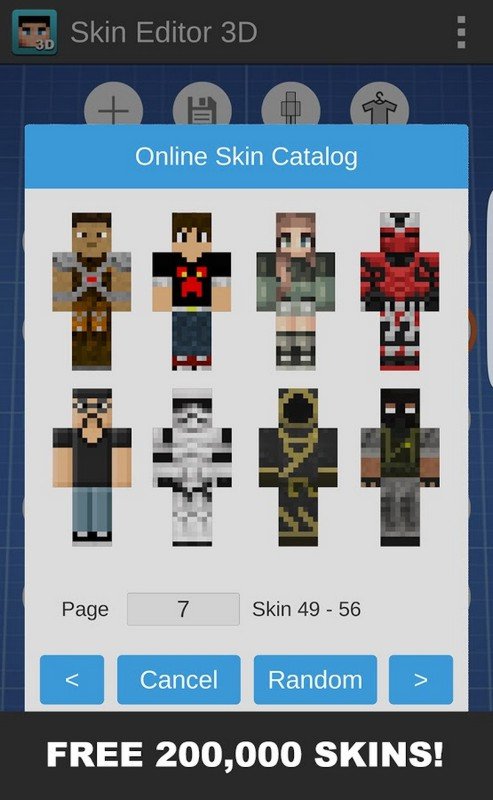 Skin Editor : Minecraft PE Mod APK for Android Download