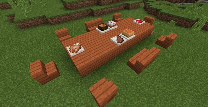 Placeable food in MCPE