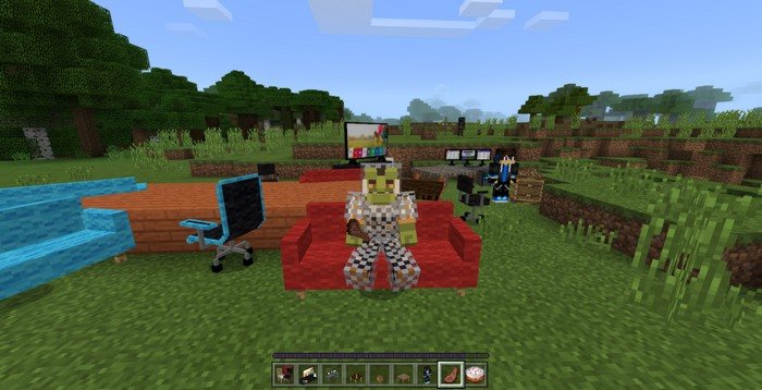 Decoration mod for Minecraft