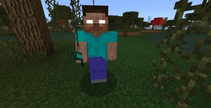 Herobrine in MCPE