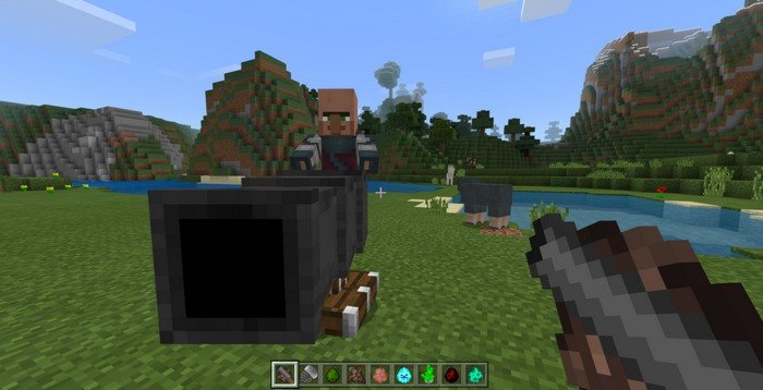 villager mod minecraft pe download