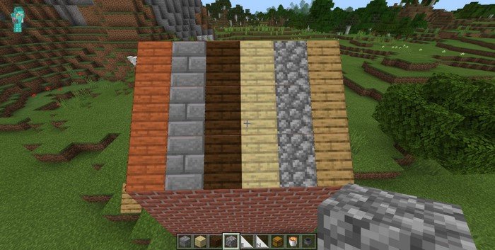 Slopes addon for Minecraft PE 1.11.4
