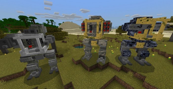 War Robots addon for Minecraft PE 1.12.0