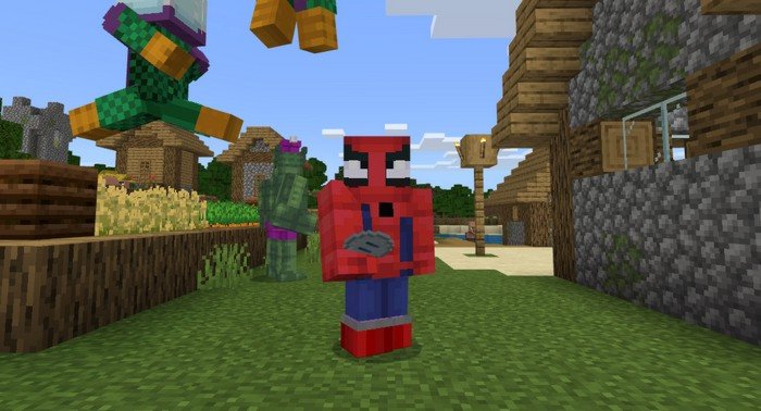 Download Spider Man Addon For Minecraft Pe 1 12 0