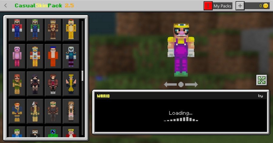 Horror characters skinpack Minecraft Texture Pack