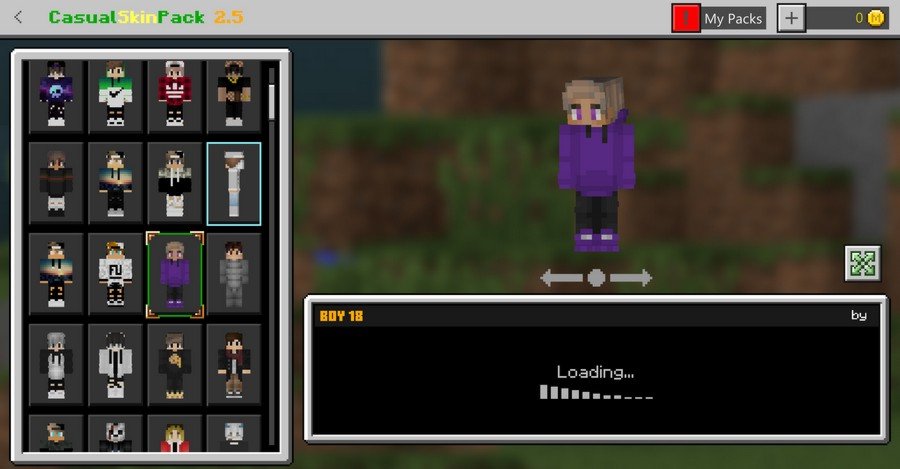 1K+ skin pack for Minecraft PE 1.19.11