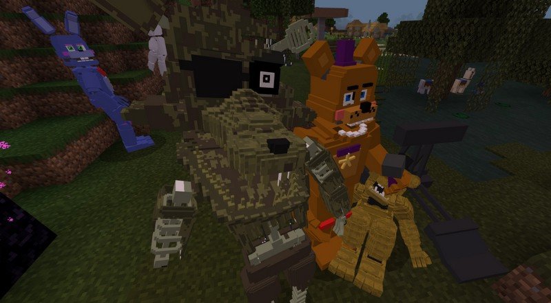 minecraft fnaf mcpe download free